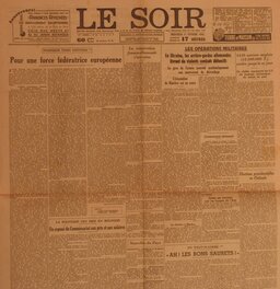 Le Soir du 17 février 1943 Le Soir du 17 février 1943