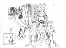 Dessin préparatoire Dessin préparatoire
