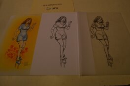 Intérieur du portfolio des éditions A-BD EDITIONS - 2000 Intérieur du portfolio des éditions A-BD EDITIONS - 2000