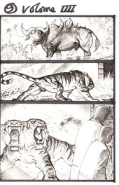 Simon Bisley - The TOWER CHRONICLES: GEISTHAWK Vol. 4 p.9, 2013 - Planche originale