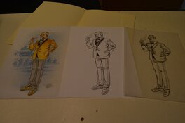 Intérieur du portfolio des éditions A-BD EDITIONS - 2000 Intérieur du portfolio des éditions A-BD EDITIONS - 2000