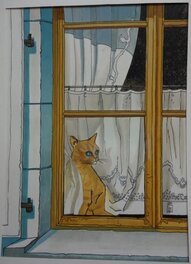 Bruno Marchand - Bruno Marchand / Ma vie de chat - Original Illustration