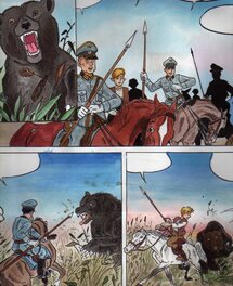 Diana Sasse - Diana Kennedy (Diana Sassé) - Planche de l'album L'Ours - Comic Strip