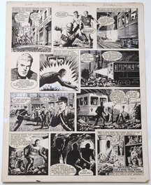 Ted Kearon - Archie & THE MOLE MEN - vue du Metropolitain - Comic Strip