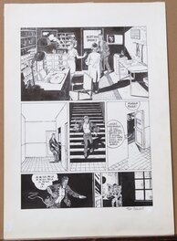 Ted Benoit - Hopital - Planche 34 - Planche originale