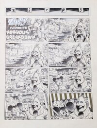 Bill Griffith - - my favorite nervous breakdown  - FIN DU MONDE ...POUR PSYCHIATRE - Planche originale