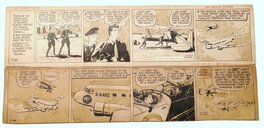 Noel Sickles - Bob L'AVIATEUR - Scorchy Smith - juillet 1936 - Planche originale