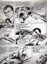 Pierre Dupuis - Alan Bruce - Planche d'une aventure indéterminée - Comic Strip