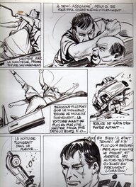 Pierre Dupuis - Alan Bruce - Planche finale d'une aventure indéterminée - Planche originale