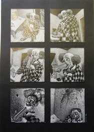 Thomas Ott - Thomas Ott - The Clown p4 - Planche originale