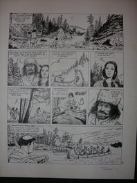 Ersel - Les pionniers du nouveau monde T7 - Pl 21 - Planche originale