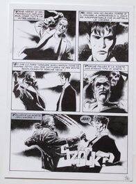 Corrado Roi - "l'eterna ILLUSIONE" Dylan Dog N°196 page 96 - Planche originale