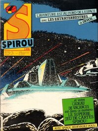 Couverture SPIROU 2416 - 1984 Couverture SPIROU 2416 - 1984
