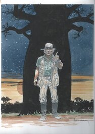 Hermann - Afrika, Dario Ferrer - Original Illustration