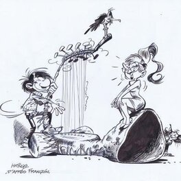 En hommage à Franquin Gaston et Jeanne.