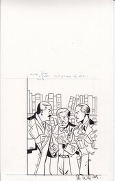 Philippe Wurm - Etude pour Blake et Mortimer - Original art