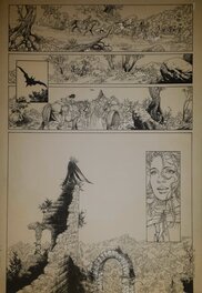 Éric Stalner - Le Roman de Malemort T3 P46 - Planche originale