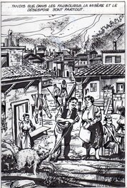 Saverio Micheloni - "Pour si peu", planche 2 - Mafioso n°78 (Elvifrance) - Planche originale