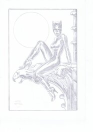 Thomas Frisano - Catwoman par Frisano - Original Illustration