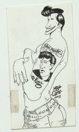 Serge Clerc - The king !! un vrai tatoué ..OUAIS !! - Comic Strip