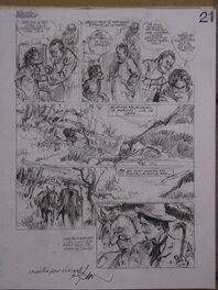 René Follet - Le Pirate Intérieur, Robert Louis STEVENSON - Original art