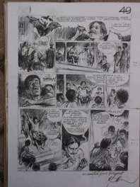 René Follet - Le Pirate Intérieur, Robert Louis STEVENSON - Original art