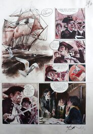 René Follet - 2013 - Le Pirate Intérieur - Planche originale