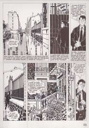 Nestor Burma - Planche originale