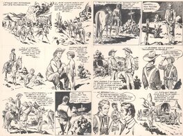 Lucien Nortier - Cap'tain James - Planche originale