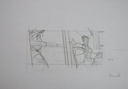 Dessin préparatoire case 5 Dessin préparatoire case 5