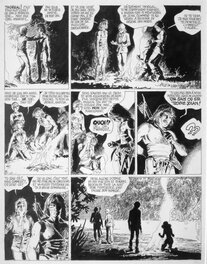 Comic Strip - Thorgal - Grzegorz Rosinski / Les yeux de Tanatloc