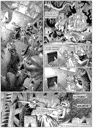 Jean-Emmanuel Vermot Desroches - Donjon Monsters - La nuit du tombeur - Planche originale