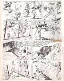 Lucien Nortier - Fanfan La Tupile - Planche originale