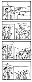 David Baran - 布朗夏貓 - Strip 015 - Comic Strip