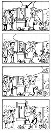 David Baran - 布朗夏貓 - Strip 027 - Comic Strip
