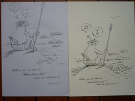 Luc Cromheecke - Pub ABONNEMENT SPIROU - Original Illustration