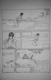 Jean-Pierre Gibrat - Pinocchia P41 - Planche originale