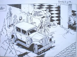 Frank Le Gall - La terrasse des audiences - Comic Strip