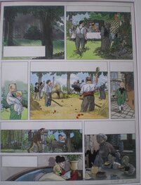 Frank Le Gall - La vallée des roses - Comic Strip