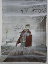 Frank Le Gall - Théodore Poussin - Illustration originale