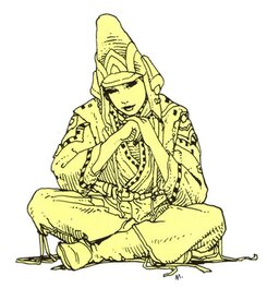 Version publiée page54 du recueil "Starwatchers" Ed Aedena 1986.