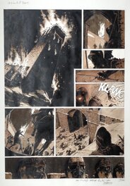 Eric Bourgier - Servitude T1-p44 Chant d'Aonorer - Planche originale