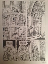 Théo - Le trone d'argile p.34 tome 5 - Planche originale