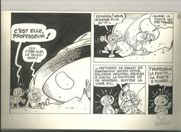 Paul Deliège - Bricole circus - Planche originale