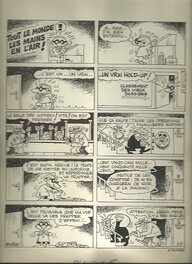 Paul Deliège - Super dingue - Planche originale