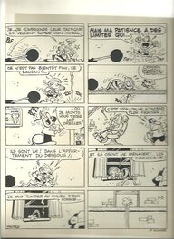 Paul Deliège - Super dingue - Planche originale