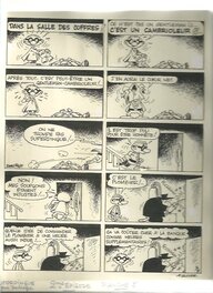 Paul Deliège - Super dingue - Planche originale