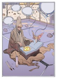 Inside desert B mise en couleur numérique