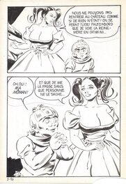 Dino Leonetti - Maghella #3 P96 - Planche originale