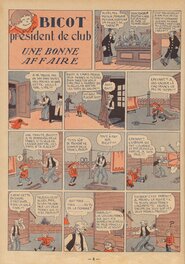 Version française; album "Bicot pêche à la ligne". (1932) Version française; album "Bicot pêche à la ligne". (1932)